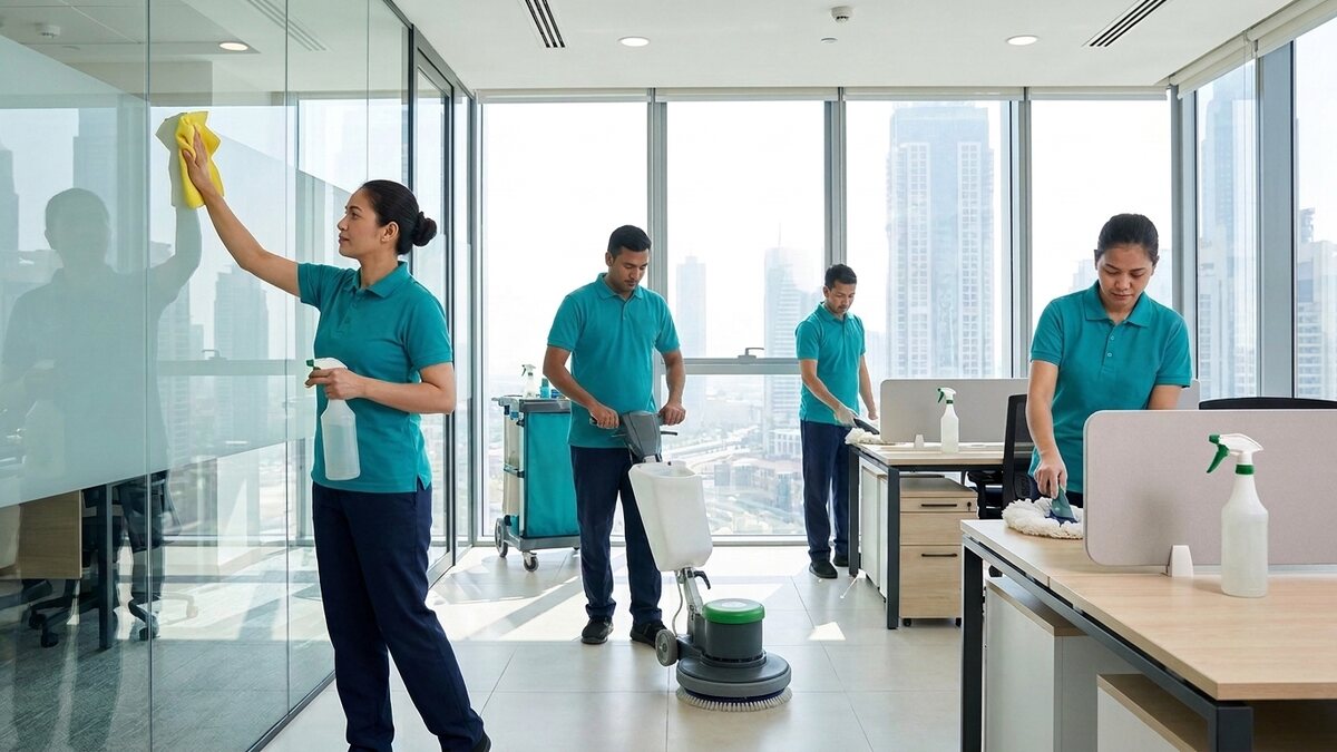 Commercial Cleaning services in Dubai